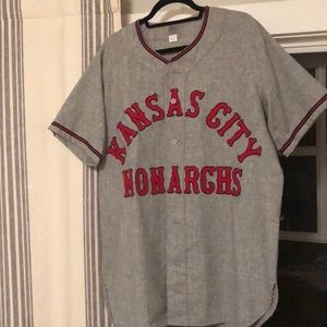 Rare Ebbets Field Flannels Kansas City Jersey